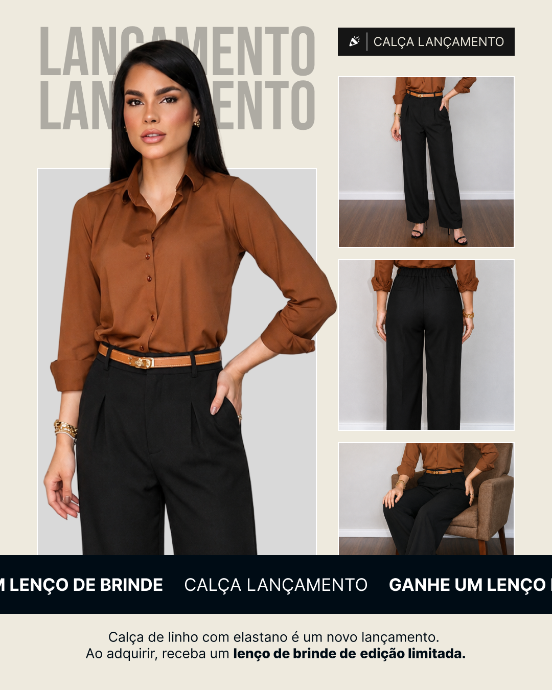 Calça Alfaiataria