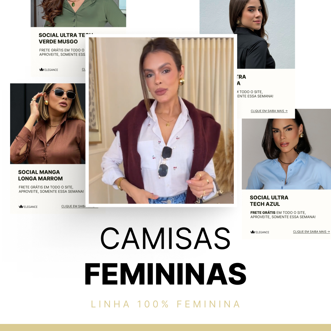 Camisas Femininas